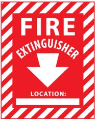 Fire Extinguisher Sign (#FXPSEL)