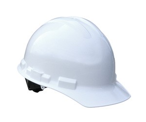 Granite Cap Style Hard Hat, White, 4 point pinlock (#GHP4-WHITE)