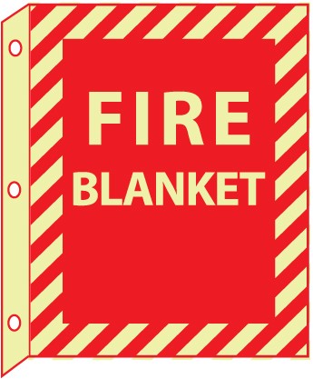 Fire Blanket Glow Sign (#GLTV19)