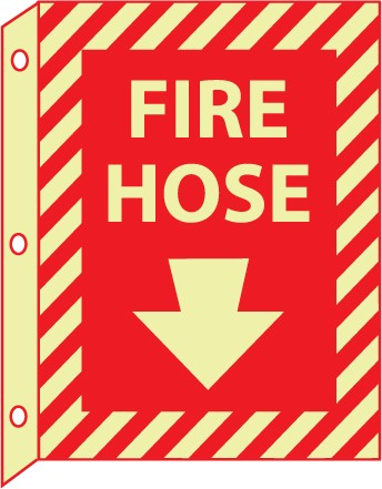Fire Hose Glow Sign (#GLTV21)
