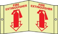 Fire Extinguisher Glow Visi-Sign (#GLV30)