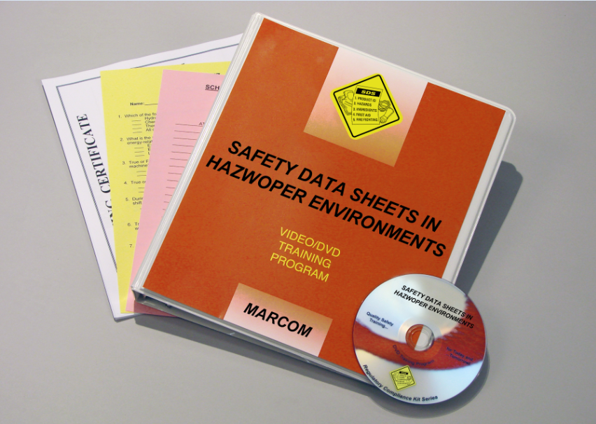 HAZWOPER: Safety Data Sheets in HAZWOPER Environments DVD Program (#V0002189EW)