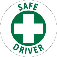 Safe Driver Hard Hat Emblem (#HH52)
