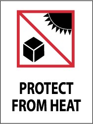 Protect From Heat International Shipping Label (#IHL13AL)