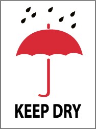 Keep Dry International Shipping Label (#IHL17AL)