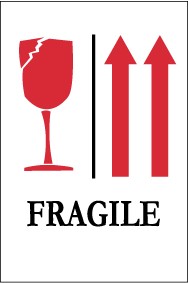 Fragile International Shipping Label (#IHL8AL)