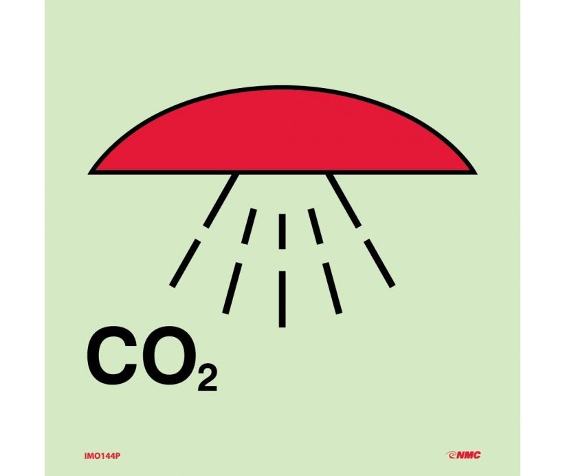 Symbol Space Protected by CO2 IMO Label (#IMO144)