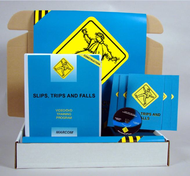 Slips, Trips, and Falls in Construction Environments DVD Kit (#K0003339ET)