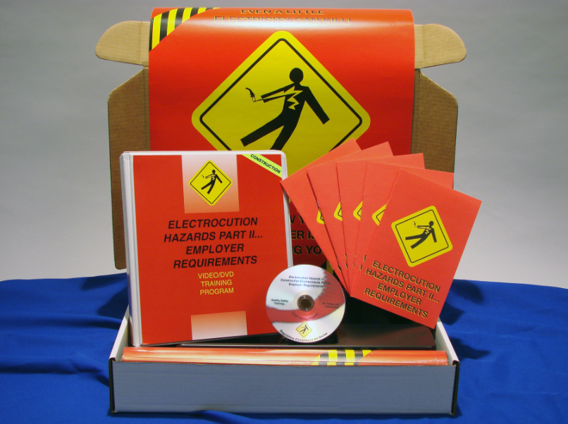 Electrocution Hazards in Construction Environments Part 2 - Employer Requirements DVD Kit (#K0003699ET)