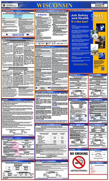 Wisconsin Labor Law Poster (#LLP-WI)