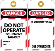 Do Not Operate Equipment Tag-Out (#LOTAG13)