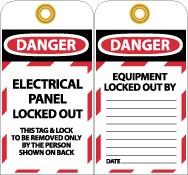 Electrical Panel Locked Out Tag (#LOTAG15)