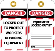 Locked Out To Protect Workers Tag (#LOTAG22)