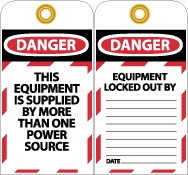 This Equipment Is Supplied By More Than One Power Source Tag (#LOTAG5)