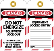 Do Not Energize Tag (#LOTAG8)
