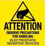 Attention Obsreve Precautions For Handling… Shipping Label (#LR17AL)