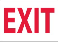 Exit Sign (#M24)