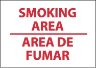Smoking Area Spanish Sign (#M400)