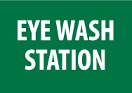 Eye Wash Station Sign (#M441)
