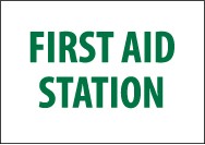 First Aid Station Sign (#M442)