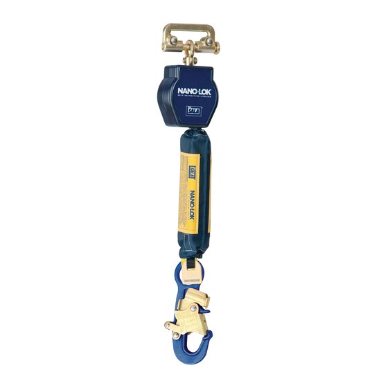 DBI SALA Nano-Lok Quick Connect Self Retracting Lifeline, 6' - Web (#3101226)