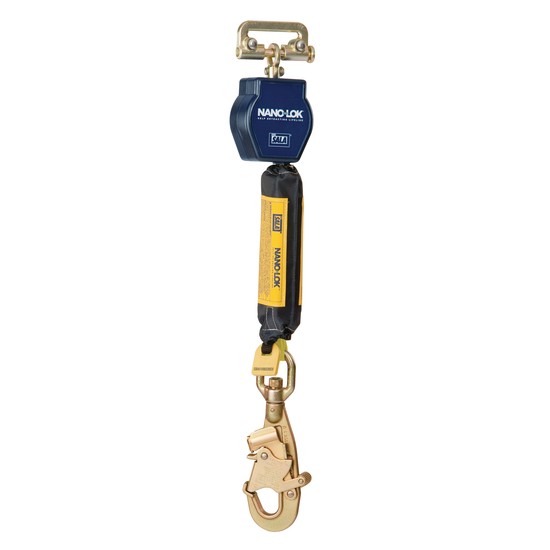 DBI SALA Nano-Lok Quick Connect Self Retracting Lifeline, 6' - Web (#3101253)