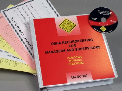 OSHA Recordkeeping for Managers and Supervisors DVD Program (#V0003459EO)