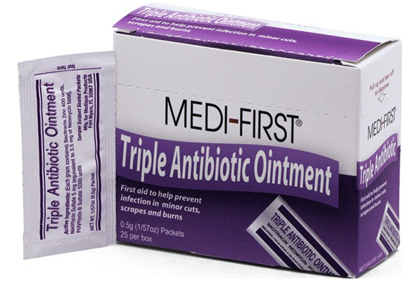 Triple Antibiotic Ointment, 25/bx (#P93473)