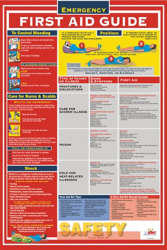 First Aid Guide Poster (#PST002)