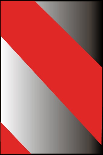 Reflective Tape, Red/Silver