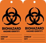 Biohazard Hazard Identity Tag (#RPT54)