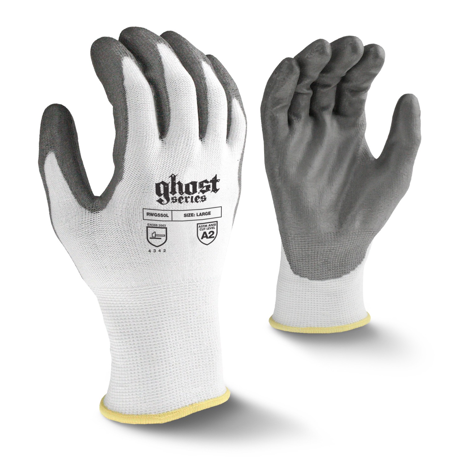 Radians Ghost™ Series Cut Protection Level A2 Work  Glove (#RWG550)