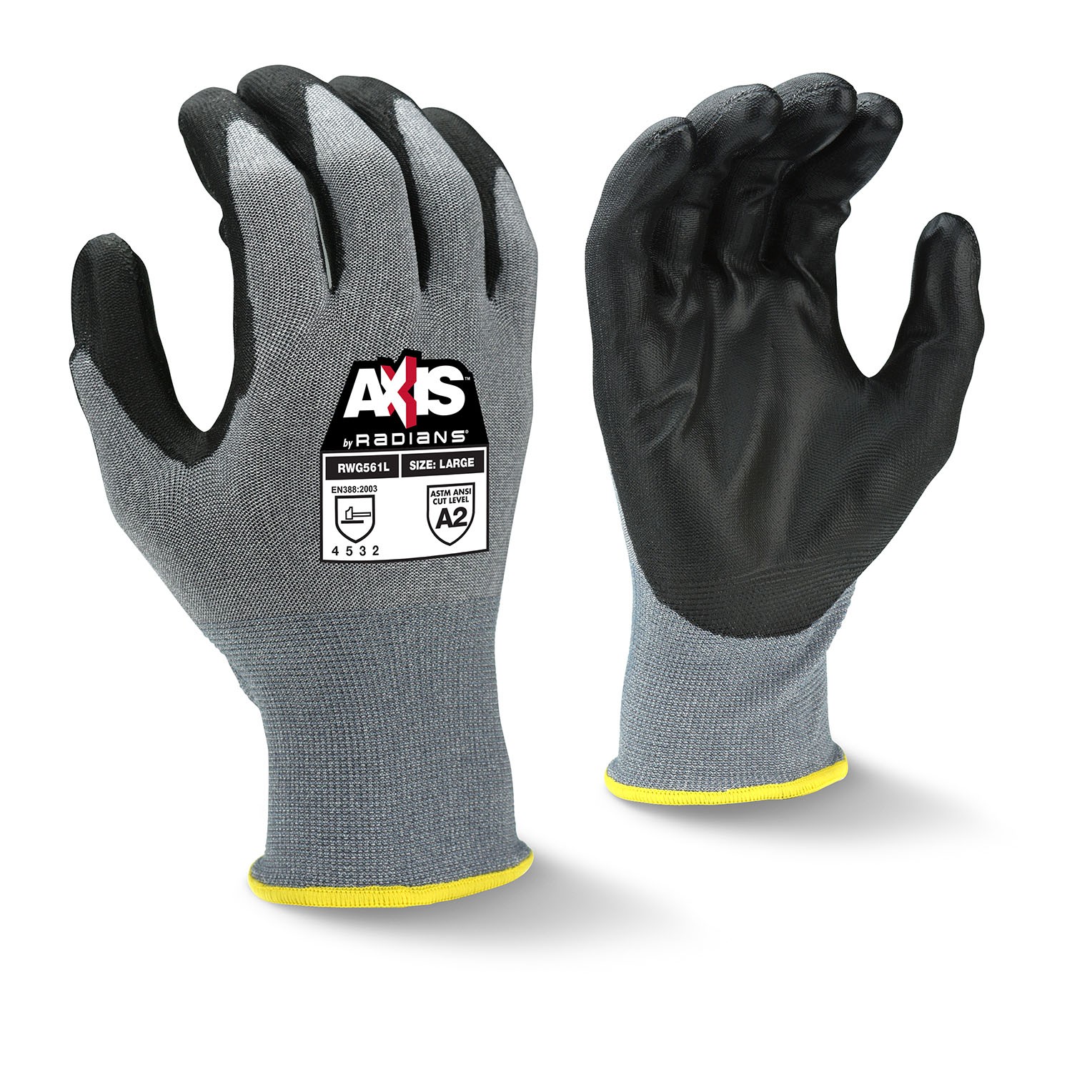 AXIS™ Cut Protection Level A2 PU Coated Glove (#RWG561)