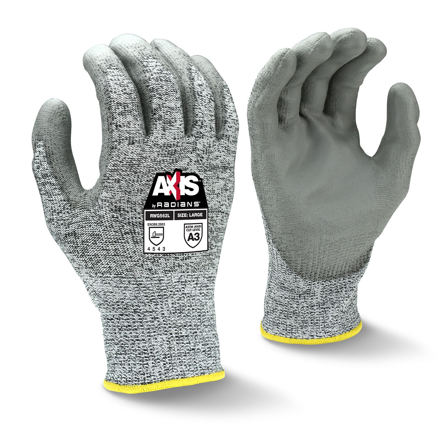 AXIS™ Cut Protection Level A3 PU Coated Glove (#RWG562)