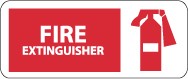 Fire Extinguisher Sign (#SA121)