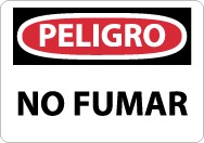 Peligro No Fumar Sign (#SPD79)