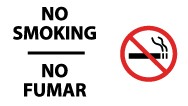 No Smoking Spanish Sign (#SPSA124)