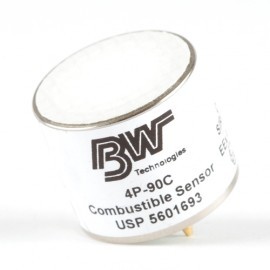 Replacement Combustible (% LEL) Sensor with Heavy Duty Silicone Filter (#SR-W04)