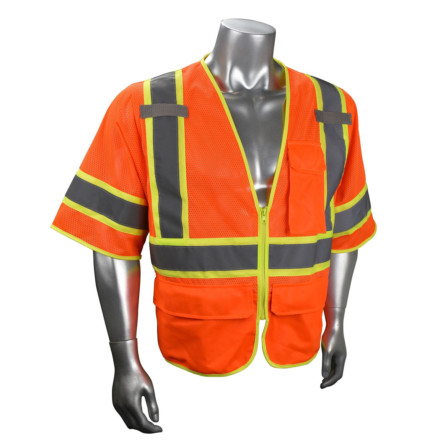 Type R Class 3 Multipurpose Surveyor Vest, Hi-Viz Orange (#SV272-3ZOM)
