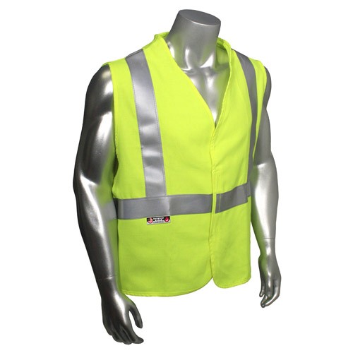 Basic Modacrylic FR Class 2 Vest, Green (#SV92-2VGSFR)