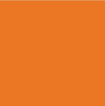 Solid Color Safety Tape, Orange (#T239)
