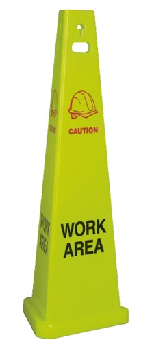 Work Area TriVu Safety Cone (#TFS303)