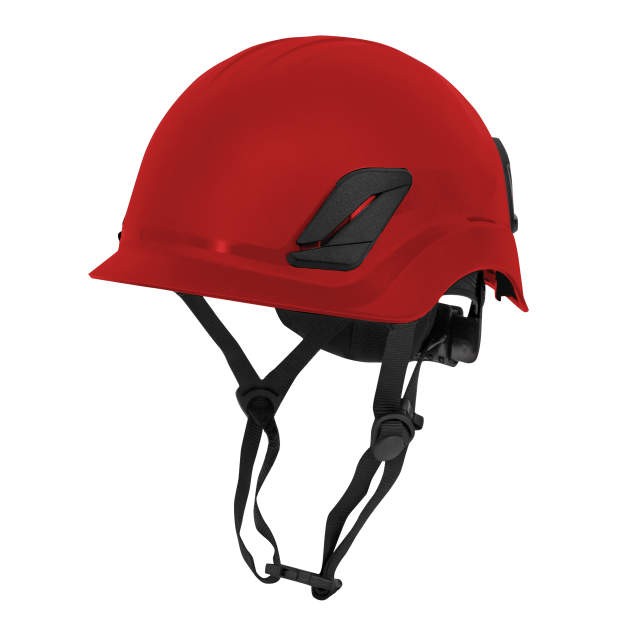 Radians Titanium Non-vented Climbing Style Helmet (#THRXN-RED)
