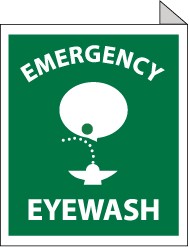 Emergency Eyewash Sign (#TV2)