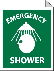 Emergency Shower Sign (#TV3)