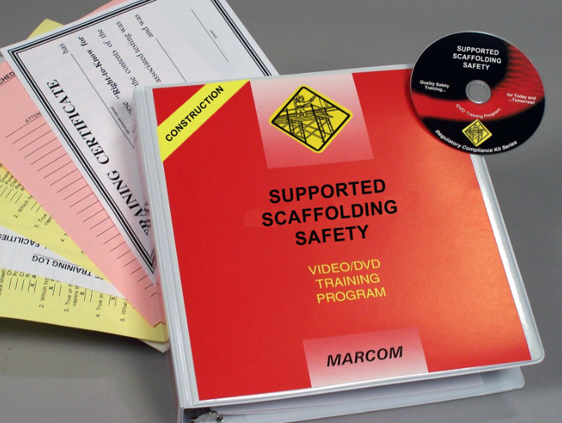 Supported Scaffolding Safety in Industrial and Construction Environments DVD Program (#V0003419EO)