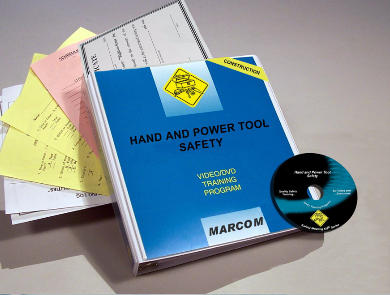 Hand and Power Tool Safety in Construction Environments DVD Program (#V0000769ET)