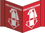 Fire Extinguisher Visi Sign (#VS11)