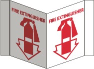 Fire Extinguisher Visi Sign (#VS1)