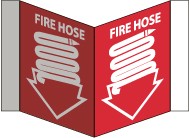 Fire Hose Visi Sign (#VS2)